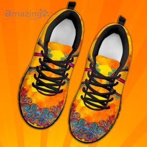Hippie Peace Custom Sneakers Shoes For Men And Women