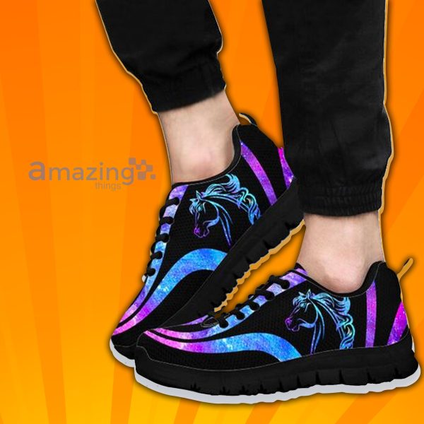 Horse Colorful Custom Sneakers Shoes For Men And Women