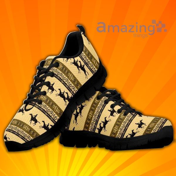 Horse Pattern Custom Sneakers Shoes For Men And Women