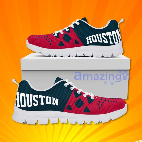 Houston Texans Custom Sneakers Shoes For Men And Women