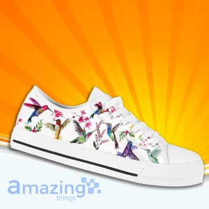 Hummingbird Bird Low Cut Canvas Shoes For Men And Women