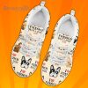 I Love French Bulldog Custom Sneakers Shoes For Men And Women