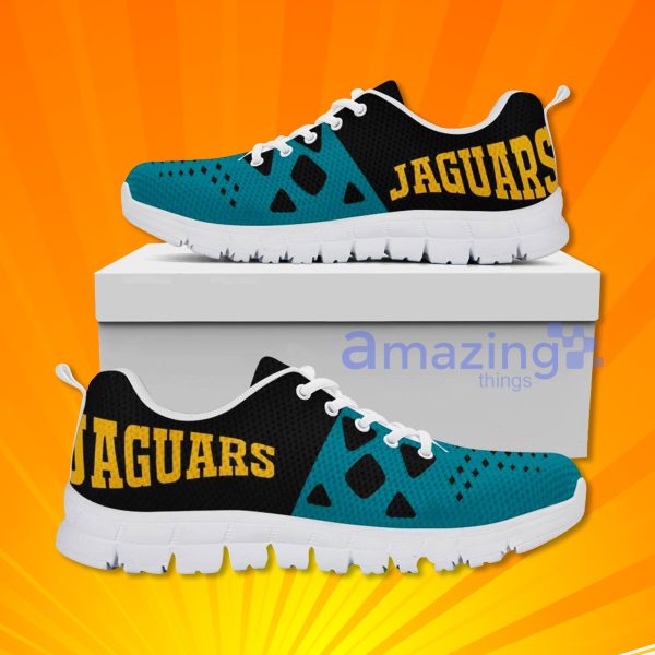 Jacksonville Jaguars Custom Sneakers Shoes For Men And Women