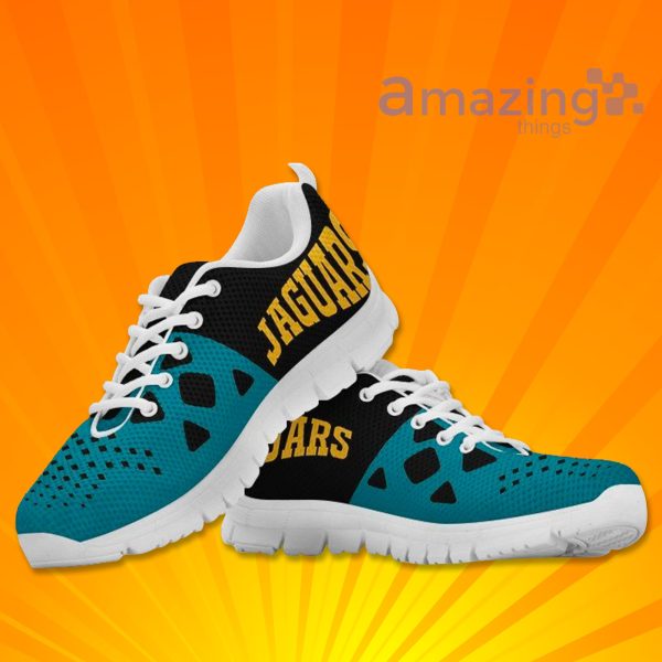 Jacksonville Jaguars Custom Sneakers Shoes For Men And Women