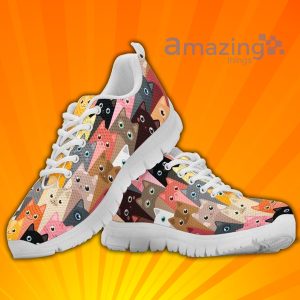 Kitty Cat Cute Custom Sneakers Shoes For Men And Women