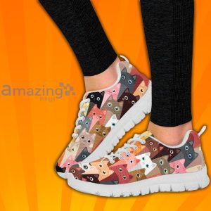 Kitty Cat Cute Custom Sneakers Shoes For Men And Women