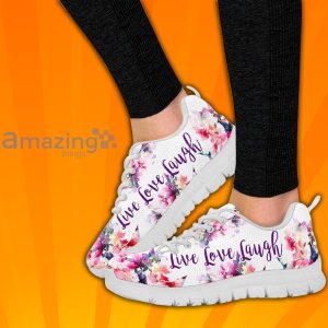 Live Love Laugh Custom Sneakers Shoes For Men And Women