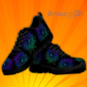 Lotus Mandala Yin Yang Custom Sneakers Shoes For Men And Women