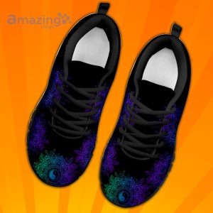 Lotus Mandala Yin Yang Custom Sneakers Shoes For Men And Women