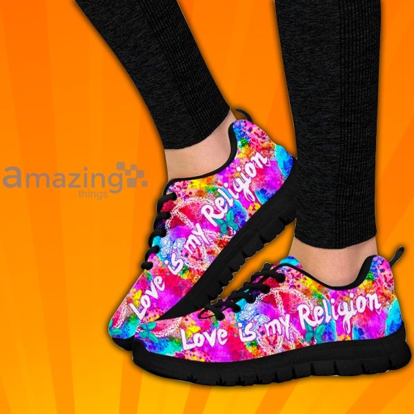 Love Is My Religion Custom Sneakers Shoes For Men And Women