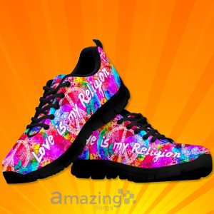 Love Is My Religion Custom Sneakers Shoes For Men And Women