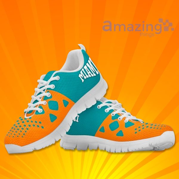 Miami Dolphins Custom Sneakers Shoes For Men And Women