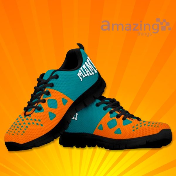 Miami Dolphins Custom Sneakers Shoes For Men And Women