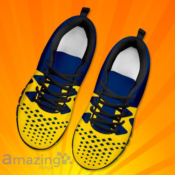 Michigan Wolverines Custom Sneakers Shoes For Men And Women