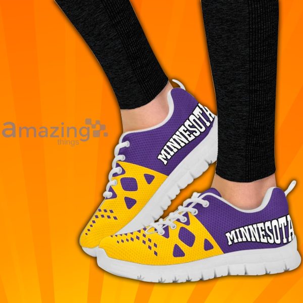 Minnesota Vikings Custom Sneakers Shoes For Men And Women