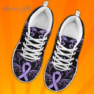 Pancreatic Cancer Awareness Custom Sneakers Shoes For Men And Women