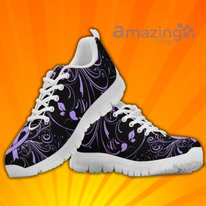 Pancreatic Cancer Awareness Custom Sneakers Shoes For Men And Women