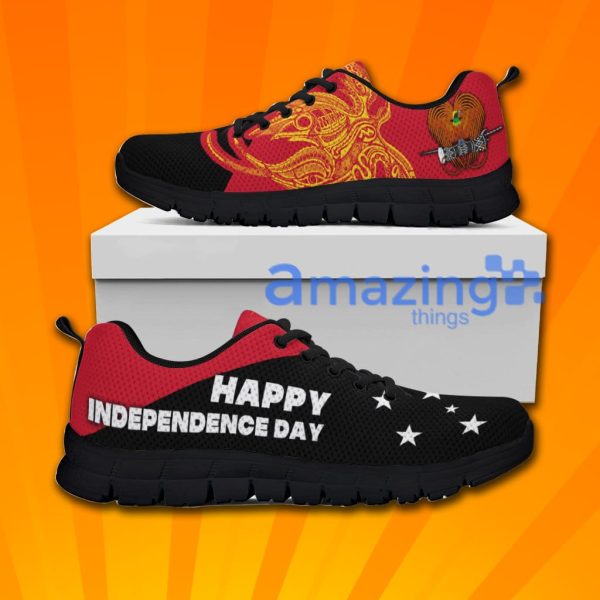 Papua New Guinea Independence Day Flag Style Sneakers