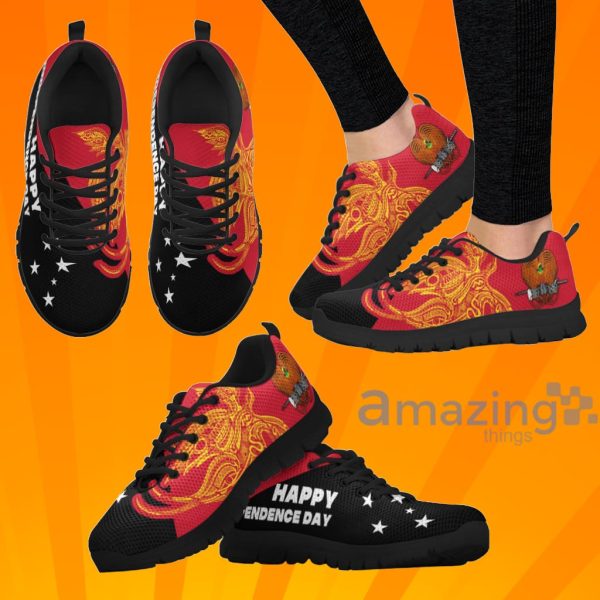 Papua New Guinea Independence Day Flag Style Sneakers