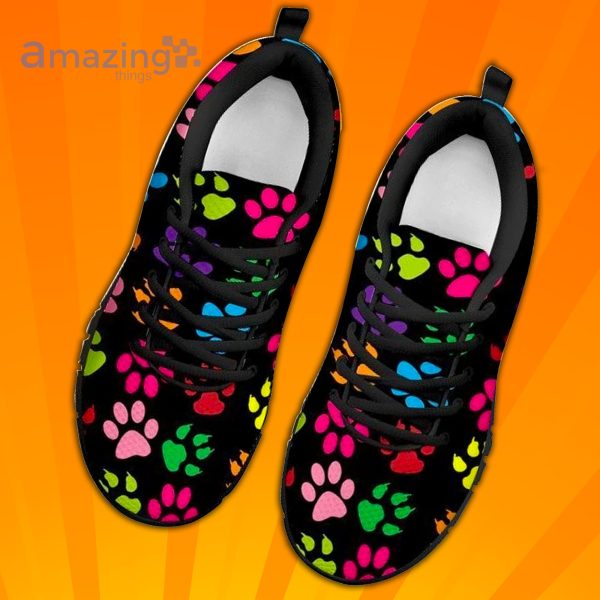Paw Print Custom Sneakers Shoes For Men And Women