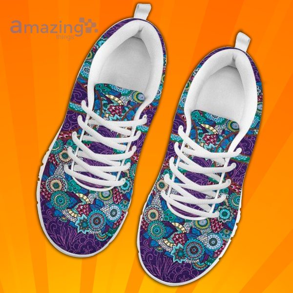 Peace Hand Pattern Custom Sneakers Shoes For Men And Women