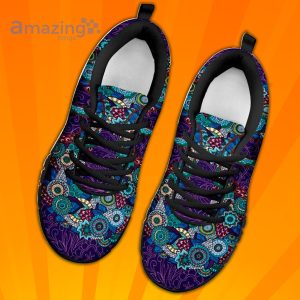 Peace Hand Pattern Custom Sneakers Shoes For Men And Women image Peace Hand Pattern Custom Sneakers Shoes For Men And Women