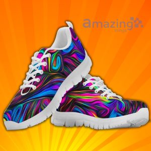 Psychedelic Hippie Custom Sneakers Shoes For Men And Women image Psychedelic Hippie Custom Sneakers Shoes For Men And Women