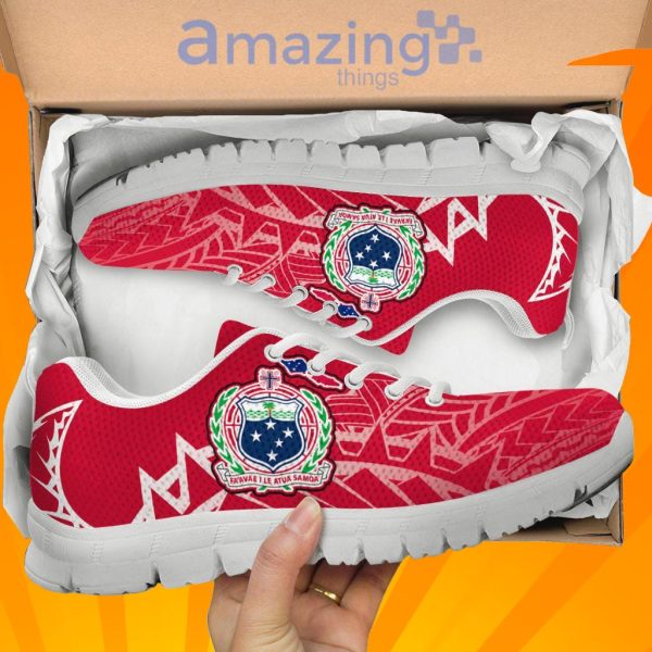 Samoa Pacific Independence Day Red Version Sneakers