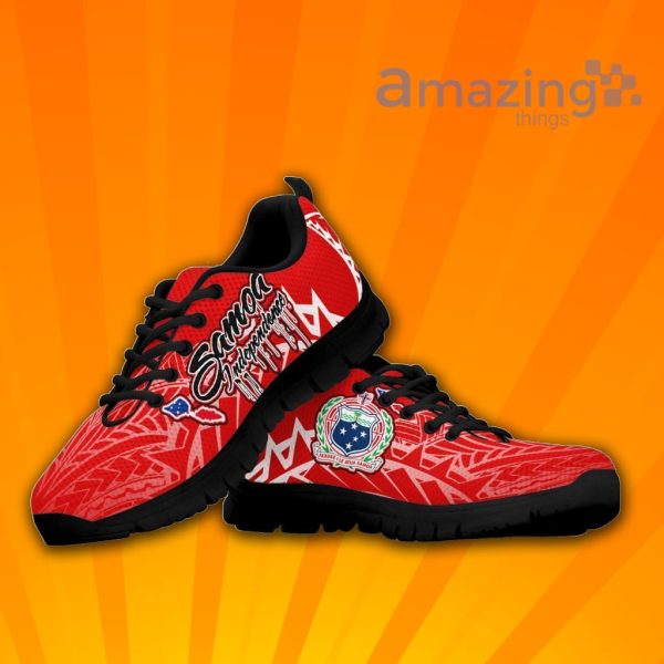 Samoa Pacific Independence Day Red Version Sneakers