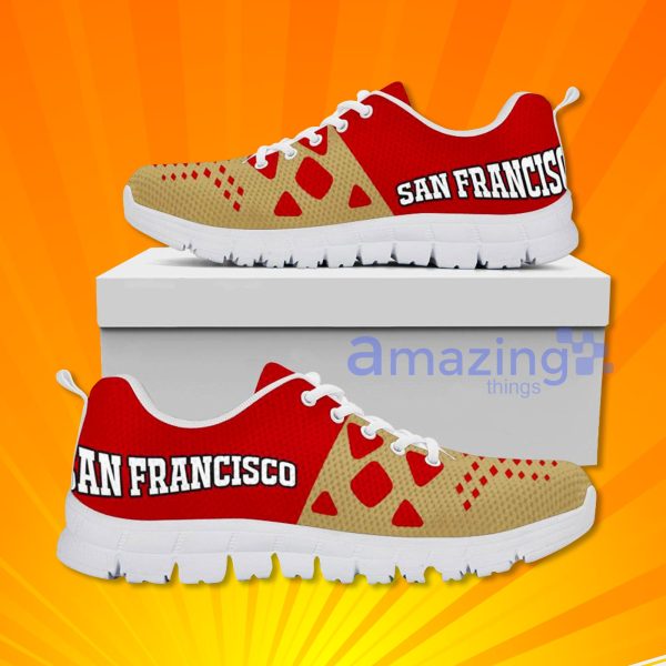 San Francisco 49Ers Custom Sneakers Shoes For Men And Women