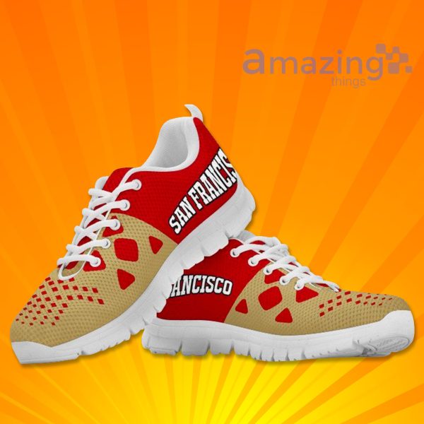 San Francisco 49Ers Custom Sneakers Shoes For Men And Women