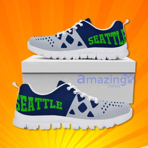 Seattle Seahawks Custom Sneakers Shoes For Men And Women