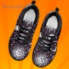 Sun And Moon Psychedelic Custom Sneakers Shoes For Men And Women