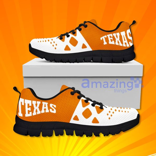 Texas Longhorns Custom Sneakers Shoes For Men And Women