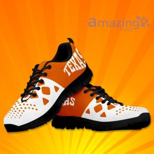 Texas Longhorns Custom Sneakers Shoes For Men And Women