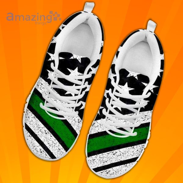 Thin Green Line Usa Flag Custom Sneakers Shoes For Men Women