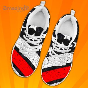 Thin Red Line Flag Usa Flag Custom Sneakers Shoes For Men And Women