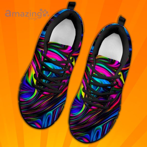 Tie Dye Psychedelic Psychedelic Art 3D Print Fashion Sneakers Shoes For Men And Women