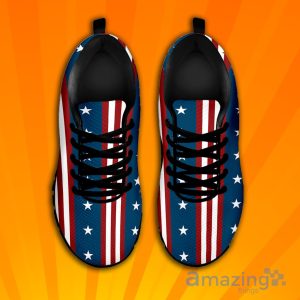 Usa Independence Day PatternOver Printed Sneakers For Men And Women