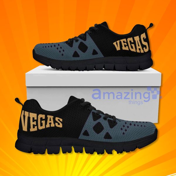 Vegas Golden Knights Custom Sneakers Shoes For Men And Women