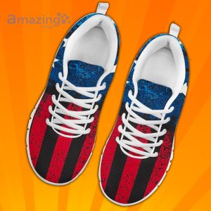 Vintage American Flag Custom Sneakers Shoes For Men And Women