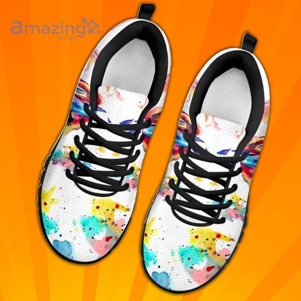 Watercolor Horse Animal Custom Sneakers Shoes For Men And Women