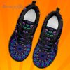 Watercolor Mandala Fractal Custom Sneakers Shoes For Men And Women