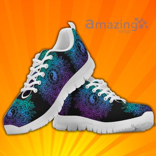 Yin Yang Mandala Custom Sneakers Shoes For Men And Women