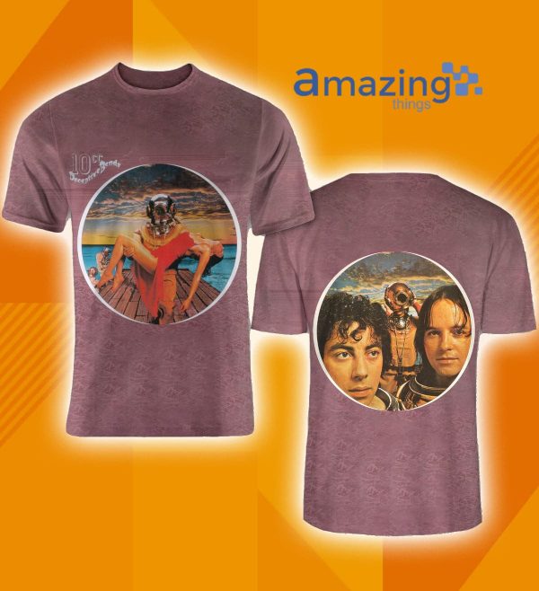 10cc Deceptive Bends Album CoverAll Over Print 3D T Shirt