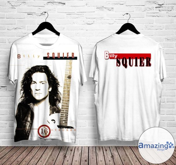 16 Strokes The Best Of Billy Squier Full Print 3D T Shirt