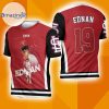 19 Ednan St Louis Cardinals 3D T-Shirt Full Print T-Shirt
