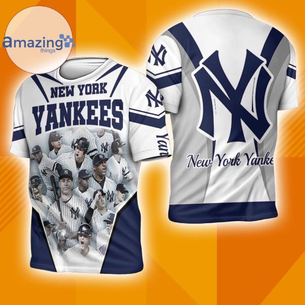 2018 New York Yankees Offical Yearbook For Fan 3D T Shirt Full Print T Shirt