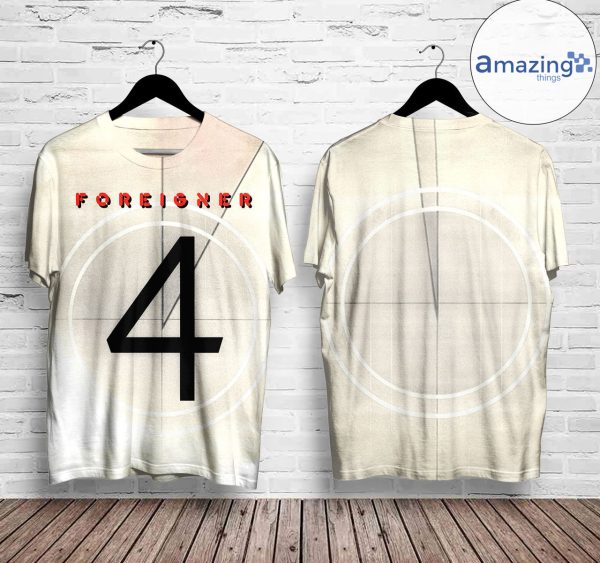 4 Studio Album By ForeignerAll Over Print 3D T Shirt