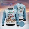 Akita Peace Love Joy Christmas Knitting Pattern Christmas Ugly Sweater